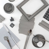 Brushed Steel Metallic Paint