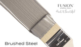 Brushed Steel Metallic Paint